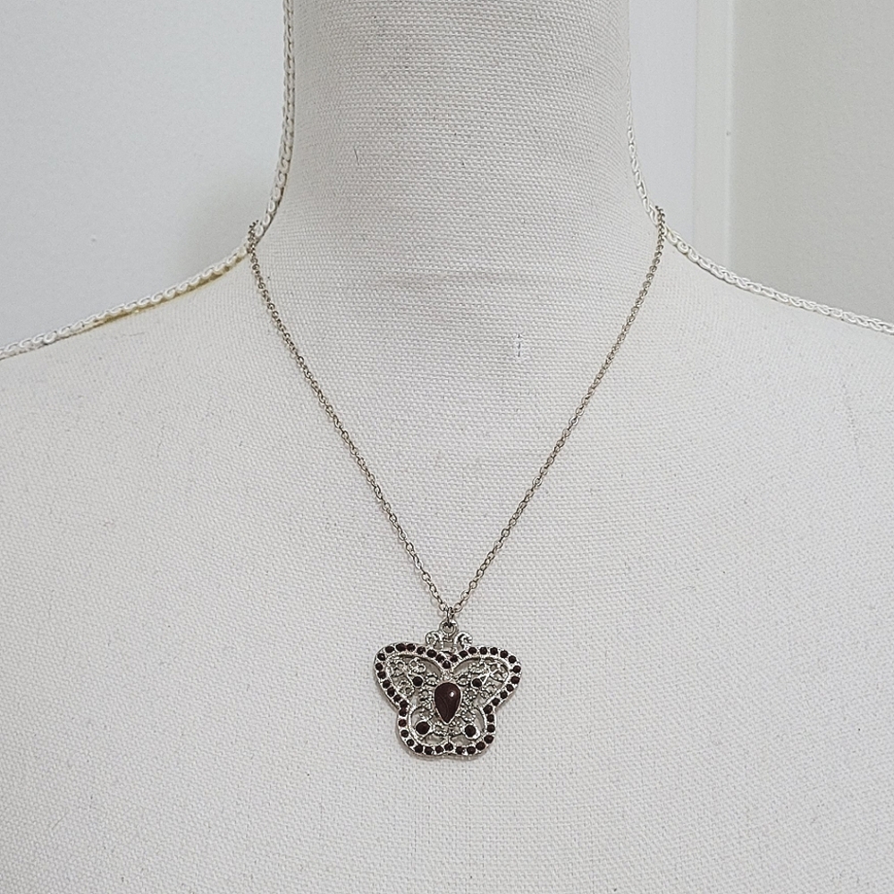 Necklace Butterfly On Chain